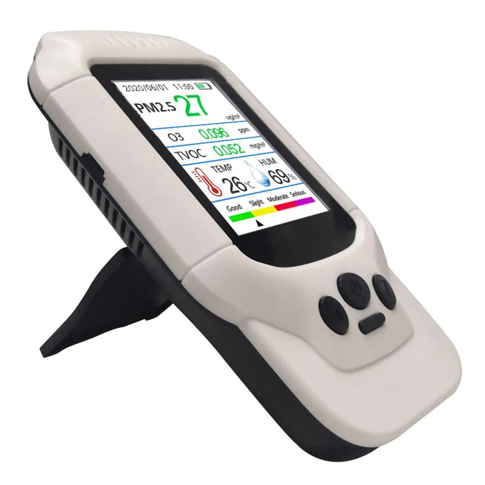 Air Quality Pollution Monitor Temperature Humidity Meter Teste PM2.5 Dust Detector for Home and Office - 1