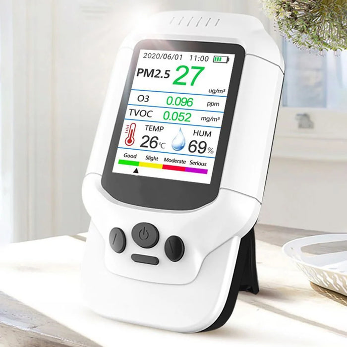 Air Quality Pollution Monitor Temperature Humidity Meter Teste PM2.5 Dust Detector for Home and Office - 2