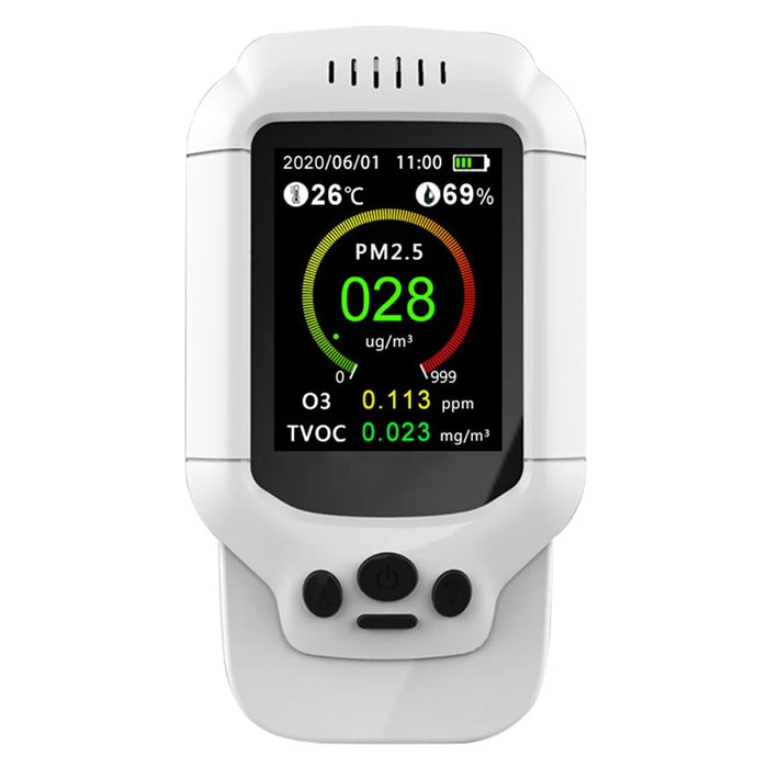 Air Quality Pollution Monitor Temperature Humidity Meter Teste PM2.5 Dust Detector for Home and Office - 7