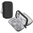 HAWEEL HWL2129 Portable Travel Electronics Accessories Carrying Bag Storage Case for Power Bank Cable Memory Card - Black - 1