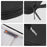 HAWEEL HWL2129 Portable Travel Electronics Accessories Carrying Bag Storage Case for Power Bank Cable Memory Card - Black - 2