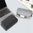 HAWEEL HWL2127 Digital Accessories Carrying Zipper Bag Water Resistant Data Cable Power Bank Storage Pouch - Grey - 5