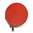 K058 Top Layer Cowhide Coin Purse Portable Mini Round Zipper Wallet Storage Bag with Strap - Orange - 5