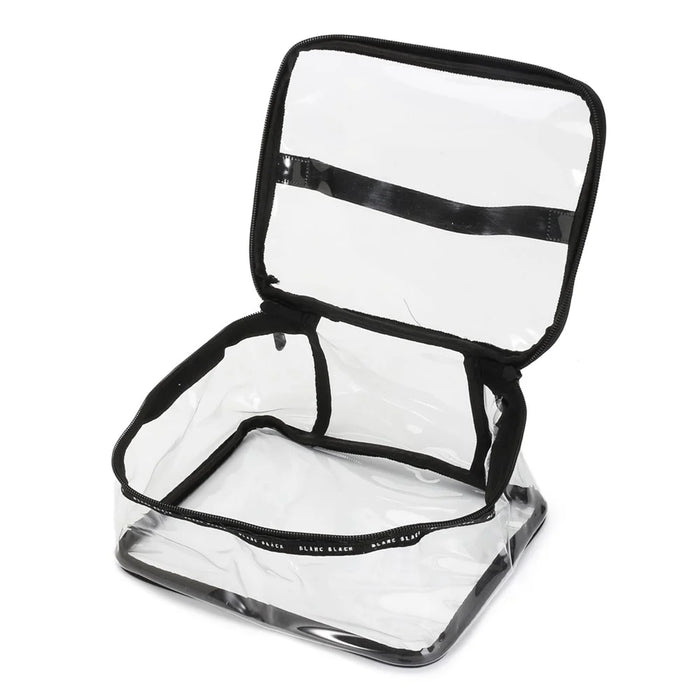 F08006 2PCS Large Clear Makeup Bag Organizer Travel Cosmetic Toiletry Bag Handbag 23x17x10cm - 2