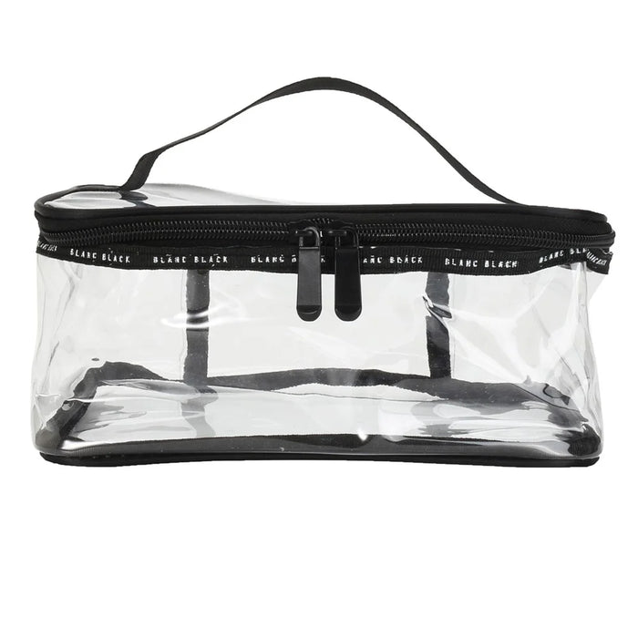 F08006 2PCS Large Clear Makeup Bag Organizer Travel Cosmetic Toiletry Bag Handbag 23x17x10cm - 7