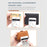 BAELLERRY K9121 PU Leather Credit Card Holder Wallet RFID Blocking Pop Up Card Case - Black - 6