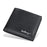 BAELLERRY 810 Litchi Texture PU Leather Men Short Wallet Cards Cash Storage Bag - Black - 1
