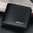 BAELLERRY 810 Litchi Texture PU Leather Men Short Wallet Cards Cash Storage Bag - Black - 2