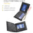 BAELLERRY 810 Litchi Texture PU Leather Men Short Wallet Cards Cash Storage Bag - Black - 6