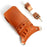 Hairdresser Scissor Bag Hair Cutting Hairdressing Tools Storage Holster Barber Leather Waist Pouch - Brown - 2