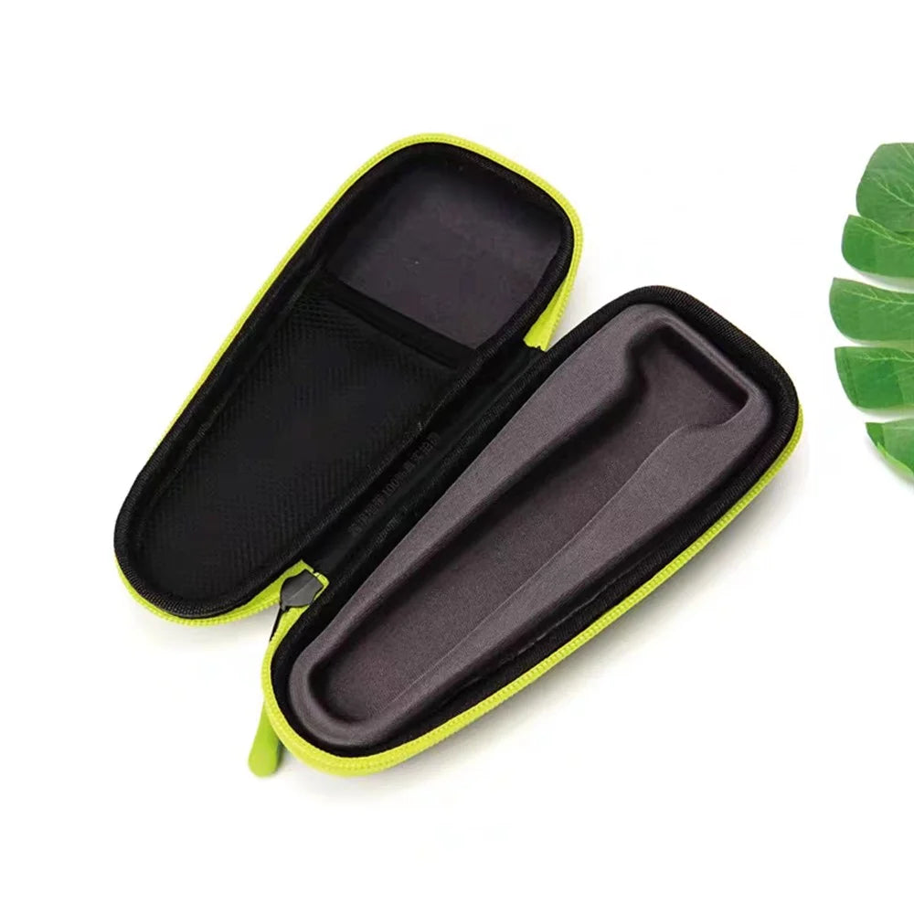 For Philips OneBlade QP2530 / 2520 Razor Storage Bag PU+EVA Shockproof Travel Shaver Carrying Case - 4