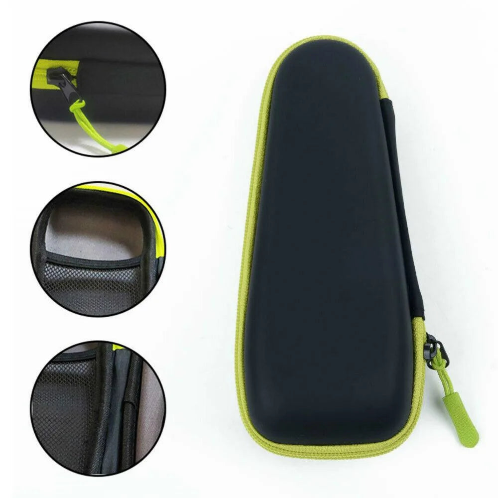 For Philips OneBlade QP2530 / 2520 Razor Storage Bag PU+EVA Shockproof Travel Shaver Carrying Case - 5
