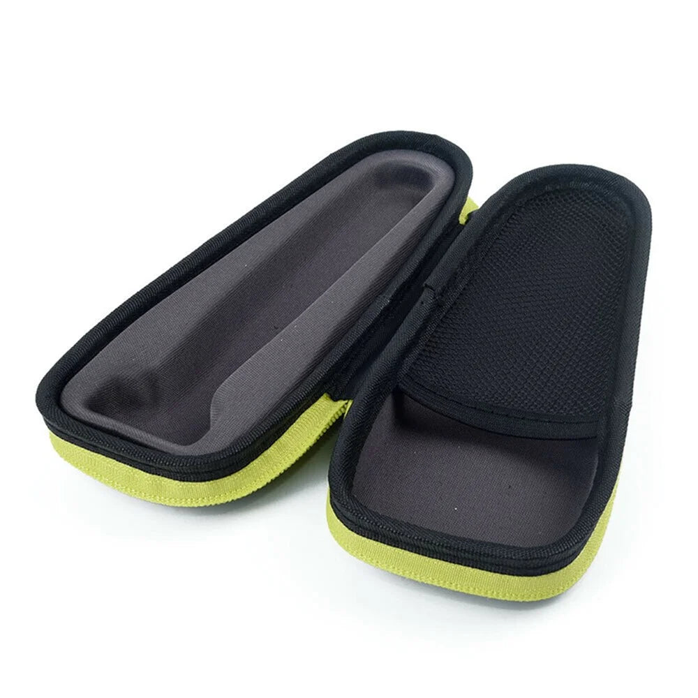 For Philips OneBlade QP2530 / 2520 Razor Storage Bag PU+EVA Shockproof Travel Shaver Carrying Case - 6