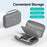 USAMS US-ZB290 Large Capacity Travel Storage Bag for Data Cable, Power Bank, Charger Organizer Container - 2