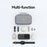 USAMS US-ZB290 Large Capacity Travel Storage Bag for Data Cable, Power Bank, Charger Organizer Container - 4