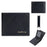 BAELLERRY D3044 Men Short Wallet Slim PU Leather Coin Storage Card Holder Bag - Black - 1