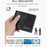 BAELLERRY D3044 Men Short Wallet Slim PU Leather Coin Storage Card Holder Bag - Black - 6
