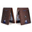 BAELLERRY K9310 Multiple Card Slots RFID Blocking PU Leather Men Wallet with Money Clip - Brown - 4