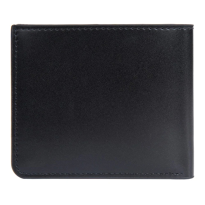 BAELLERRY DR107 Simple Bi-Fold PU Leather Men Wallet Cards Cash Holder - Black - 3