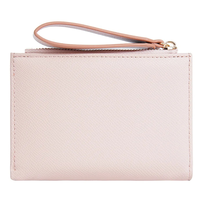 BAELLERRY N8335 Stylish Women Short Wallet PU Leather Zipper Pocket Coin Purse with Separate Card Holder - Pink - 3