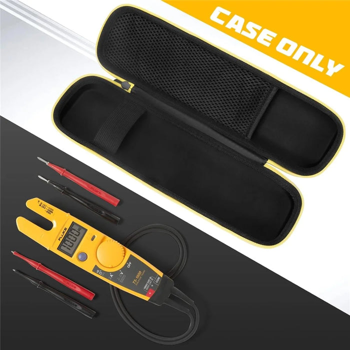 For Fluke T5-600 / T6-600 / T5-1000 / T6-1000 Multimeter Nylon+EVA Handbag Zipper Shockproof Carrying Case - 2