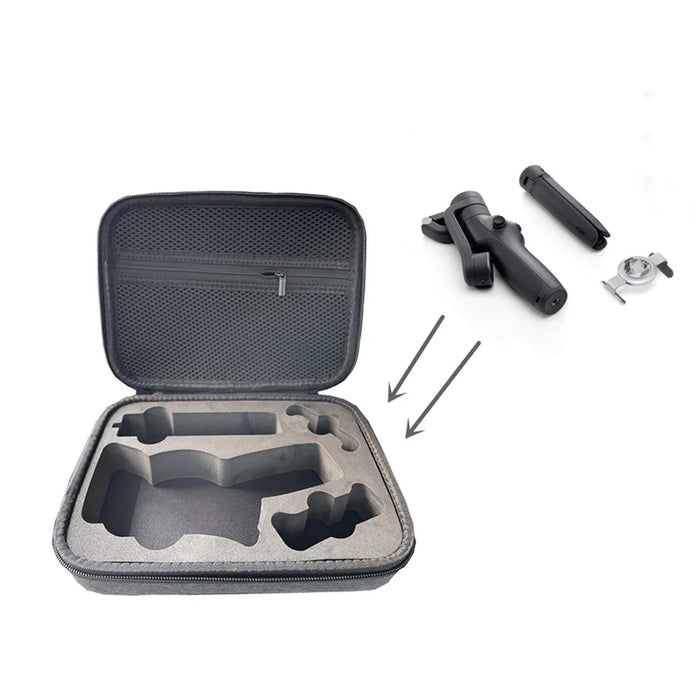 For DJI Osmo Mobile 6 Handheld Gimbal Carrying Case Phone Stabilizer Oxford Cloth+EVA Storage Bag - 2