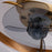 50cm 220V 6-Speed Nordic Ceiling Fan Light with Remote Control for Living Room / Bedroom / Dining Room - Gold - 6