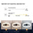 45cm 220V 6-Speed Nordic Ceiling Fan Light with Remote Control for Living Room / Bedroom / Dining Room - White - 4
