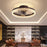 50cm 220V 6 Speeds Adjustable Luxury Ceiling Fan Light for Living Room / Bedroom / Dining Room Decorative Lamp - Coffee - 3