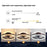 50cm 220V 6 Speeds Adjustable Luxury Ceiling Fan Light for Living Room / Bedroom / Dining Room Decorative Lamp - Coffee - 4