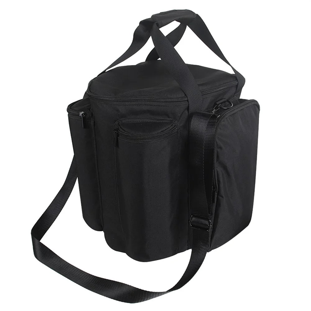 For Bose S1 / S1 Pro / S1 Pro+ Storage Bag Bluetooth-compatible Speaker Polyester Handbag with Shoulder Strap - Black - 7