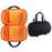 For Harman Kardon Allure Essential Carrying Case Bluetooth-compatible Speaker Storage Bag with Shoulder Strap - Black  /  Orange - 1