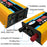 Power Inverter 18W Solar Panel 30A LCD Display Solar Controller 300W Car RV Power Converter - Yellow / 12V to 220V - 2