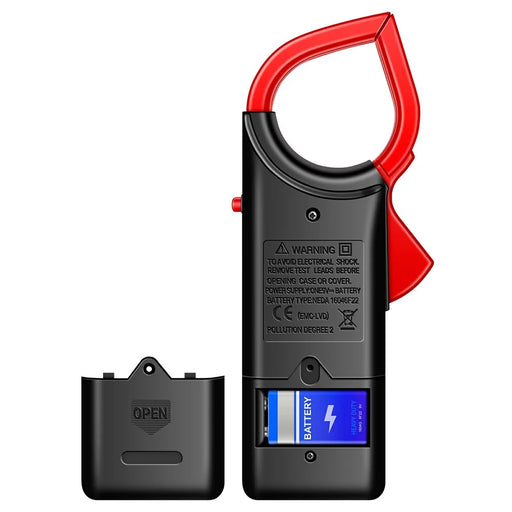 ANENG DT266 Digital Clamp Meter Voltage Current Resistance Tester 1999 Counts Multimeter - Red - 2