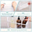 Non-Woven Fabric 6 Layer Storage Bag Wall Door Back Hanging Underwear Handbag Toy Organizer - White - 4