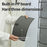 Non-Woven Fabric 6 Layer Storage Bag Wall Door Back Hanging Underwear Handbag Toy Organizer - White - 5