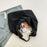 Student Underarm Bag Large Cloth Shoulder Bag Daypack Purse Handbag - Black - 2