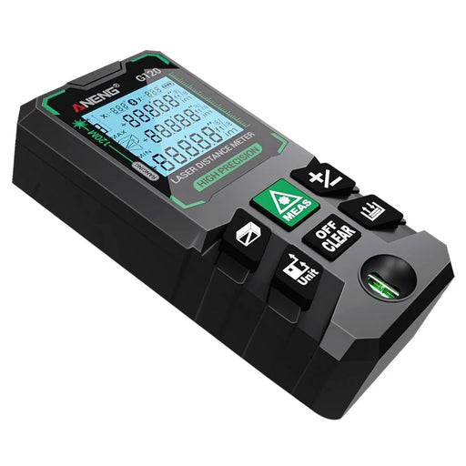 ANENG G120 Portable Handheld Laser Rangefinder 120m Measuremen Range Green Beam Laser Distance Measure Tool - 2