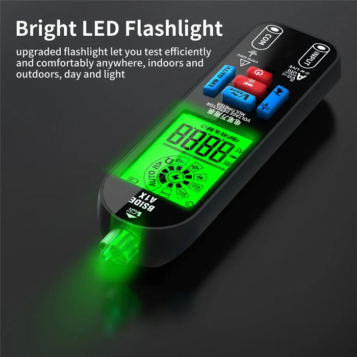 BSIDE A1X Handheld Digital Multimeter Electric Test Pen Professional Voltage Resistance Diode Tester - 7