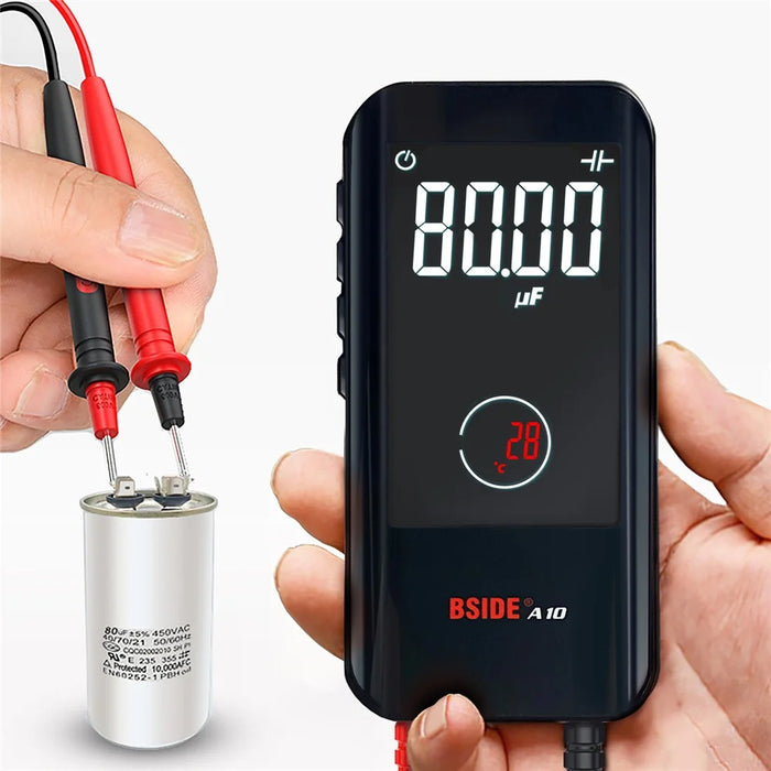 BSIDE A10 Digital Smart Multimeter NCV Voltmeter AC / DC Voltage Resistance Capacitance Measurer - 5