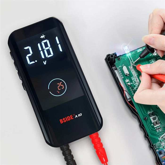 BSIDE A10 Digital Smart Multimeter NCV Voltmeter AC / DC Voltage Resistance Capacitance Measurer - 6