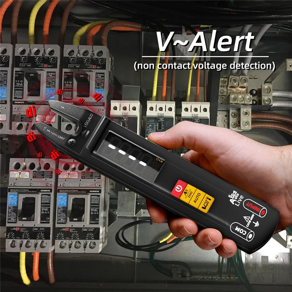 BSIDE U0 Digital Clamp Meter Fork DC AC Smart Ammeter T-RMS Current Auto Multimeter Voltage Ohm Electrical Tester - 2