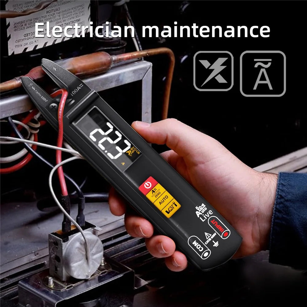 BSIDE U0 Digital Clamp Meter Fork DC AC Smart Ammeter T-RMS Current Auto Multimeter Voltage Ohm Electrical Tester - 3