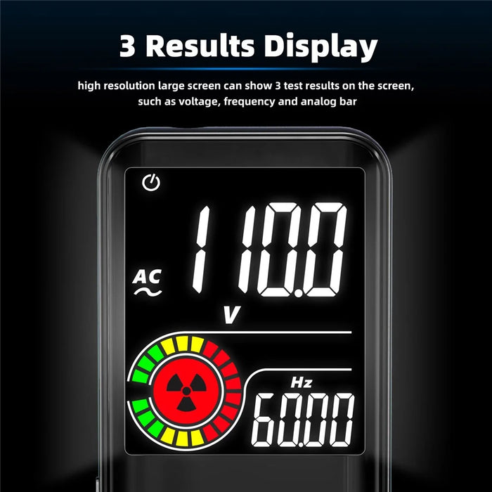 BSIDE S20 EMF Meter Electromagnetic Radiation Detector 9999 Counts Auto Range Multimeter - 4