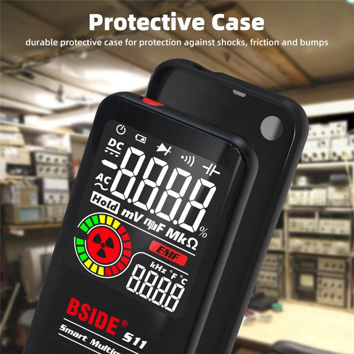 BSIDE S20 EMF Meter Electromagnetic Radiation Detector 9999 Counts Auto Range Multimeter - 5