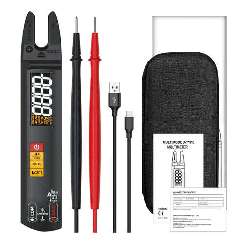 BSIDE U1 Digital Clamp Multimeter Auto Range DC AC Ammeter 6000 Counts High Precision Tester - 1