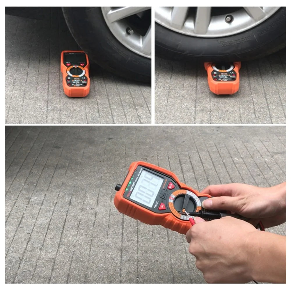 PEAKMETER PM18C Multimeter High-Precision Digital Display Voltage Current Resistance Tester - 4