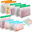 10Pcs / Set S+M+L Kitchen Refrigerator Storage Bag PEVA Food Fresh-Keeping Sealing Pouch (BPA-Free, No FDA Certified) - 1