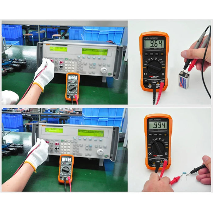 PEAKMETER PM8233D Handheld Digital Multimeter High Precision Household Universal Meter - 6