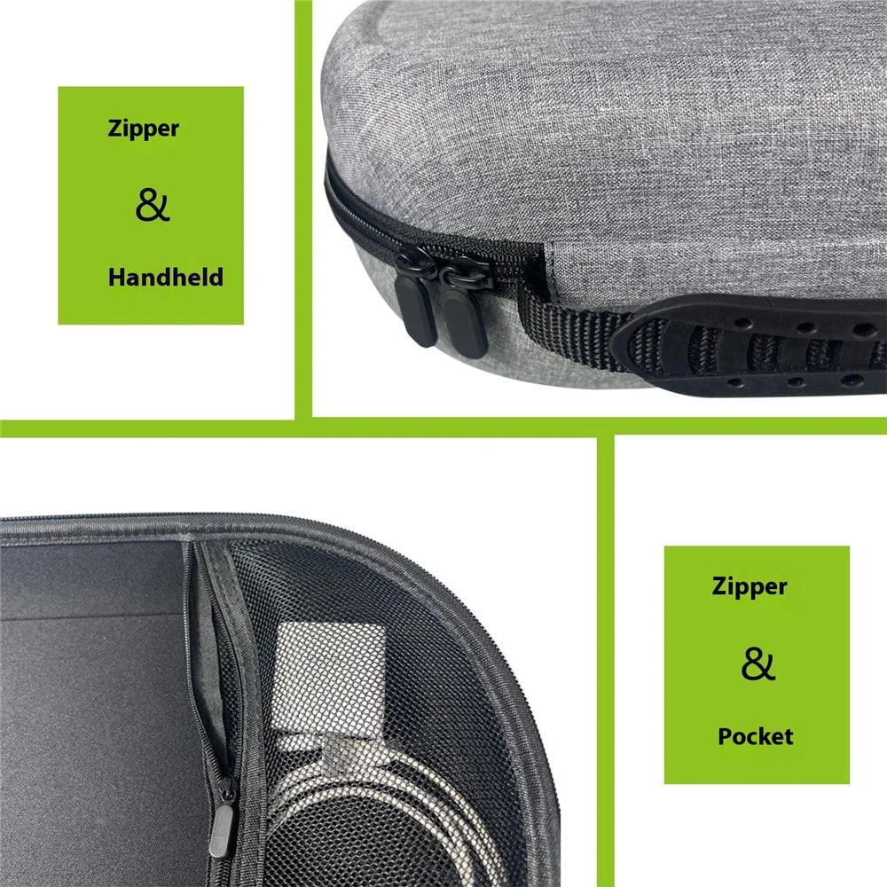 For Meta Quest 3S Storage Bag Oxford Cloth Shockproof Carrying Case Handbag - 5